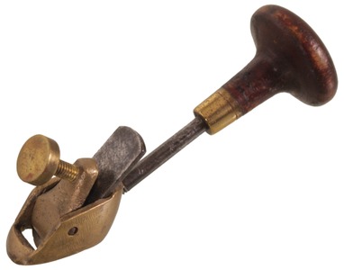 Unmarked: Cast Bronze Violin Maker's Plane