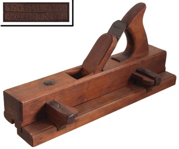 Jo' Fuller, Providence, Rhode Island: Early Yellow Birch Tongue Molding Plane