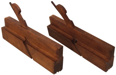 J. Gibson, Albany, New York: Stepped Pair Of Stee Q/Ov/Ast Molding Planes