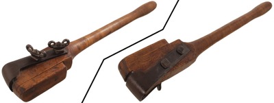 Unmarked: Early Hand Forged Lathe "Hustler"