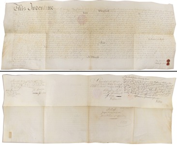 Joseph Harrison, Philadelphia, Pennsylvania: Indenture Document 1730 Agreement
