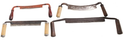Assorted Makers: Four Clean & Usable Draw Knives