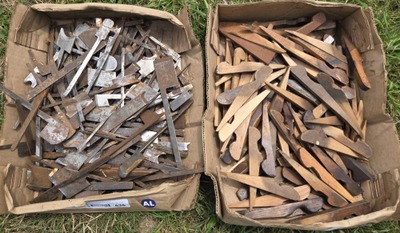 Assorted Makers: Lot Of Molding PlaneCutting Irons