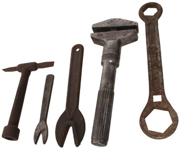 Assorted Makers: Lot Of Five Unus. Wrenches