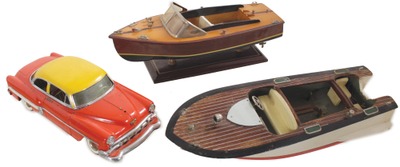 Assorted Makers: Three Small Size Toy Vehicles