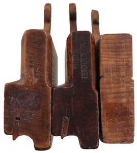 Assorted Makers: Three Pittsburgh Mkr Molding Planes