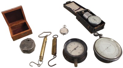Assorted Makers: Lot Of Measuring Tools And Gauges