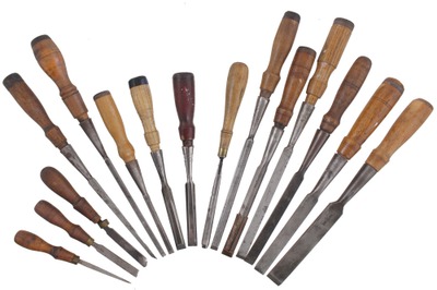 Assorted Makers: Lot Of Assorted Gouges And Chisels