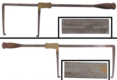 Dring & Fage, London, England: Unusual Brass & Steel Calipers