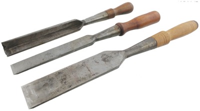 Assorted Makers: Three Timber Framing Socket Chisels