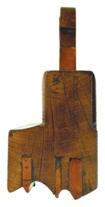E.W. Carpenter, Lancaster, Pennsylvania: Triple Boxed Complex Molding Plane
