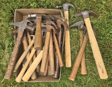 Assorted Makers: Coll. Of Asst. Claw Hammers