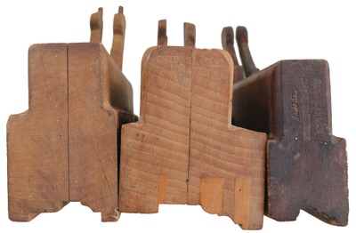Assorted Makers: Three Clean Sash Molding Planes