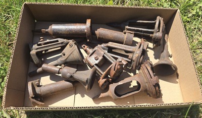 Assorted Makers: Lot Of Spoke Pointer And Hollow Augers