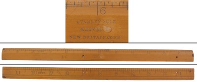 Stanley Rule & Level, No. 98: "Scholar's" 1 Foot Rule