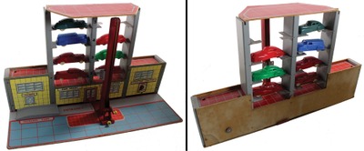Keystone Manufacturing Company, Boston, Massachusetts: "Keystone Automatic Parking Garage" Toy