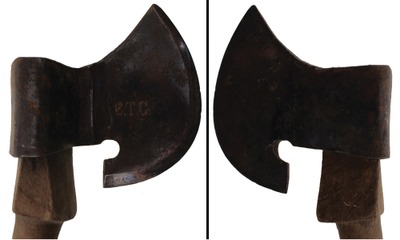 Unmarked: Early Arch Blade Hewing Axe