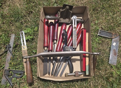 Assorted Makers: Lot Of Clean & Usabl Woodworking Tools