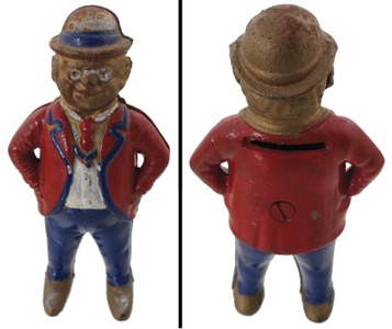 Hubley Manufacturing Company, Lancaster, Pennsylvania: "Foxy Grandpa" Still Bank