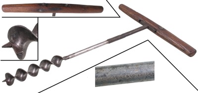 French, Swift & Co./derby, No. 6: Early 1 1/2" "T" For Auger Handle