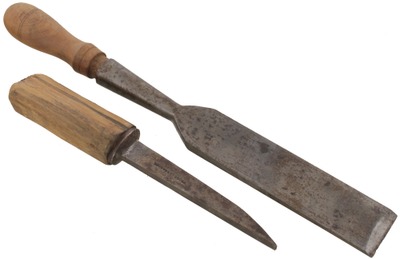 Assorted Makers: Two Clean & Usable Woodworking Chisels