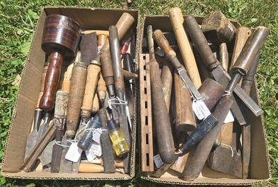 Assorted Makers: Lot Of Assorted Gouges And Chisels