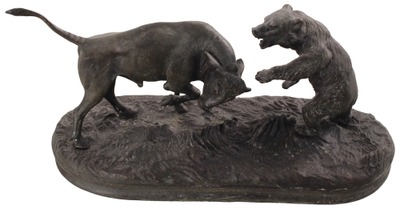 Pierre-Jules Mene, Paris, France: Later Cast Bronze Copy Of Orig. Sculpt