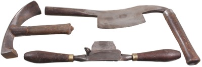 D.R. Barton & Company, Rochester, New York: Three Clean & Usable Coopers' Tools