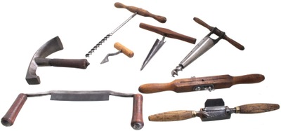Assorted Makers: Lot Of Clean & Usabl Coopers' Tools