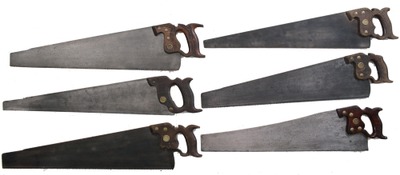 Henry Disston & Sons, Philadelphia, Pennsylvania: Six Clean & Usable Hand Saw