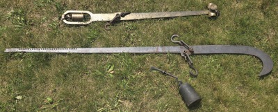 Unmarked: Two Massive Balance Scales