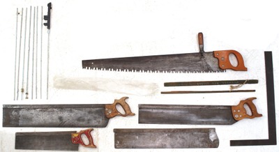 Assorted Makers: Four Clean & Usable Large Size Saw