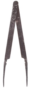Unmarked: Pair Of Early Hand Fgd. French Divider
