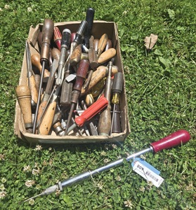 Assorted Makers: Lot Of Fixed & Recip Screwdrivers
