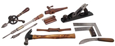 Assorted Makers: Lot Of Clean & Usabl Woodworking Tools