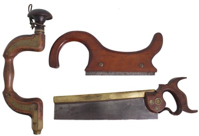 Assorted Makers: Lot Of Early English Woodworking Tools