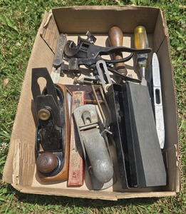 Assorted Makers: Lot Of Clean & Usabl Woodworking Tools