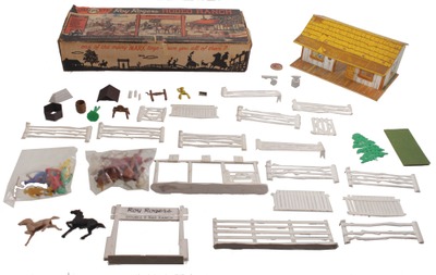 Louis Marx & Company, New York, New York: Roy Rogers' "Rodeo Ranch" Play Set