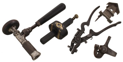 Assorted Makers: Five Early Type Woodworking Tools