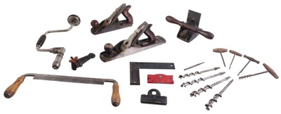 Assorted Makers: Lot Of Sound & Usabl Woodworking Tools
