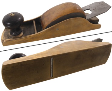 Unmarked: Massive Brass Low Angle Block Plane