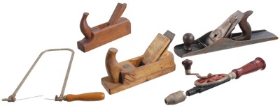 Assorted Makers: Lot Of Clean & Usabl Woodworking Tools