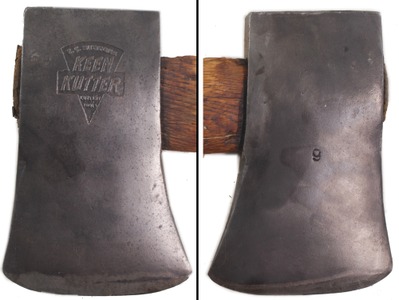 E.C. Simmons Hardware Company, St. Louis, Missouri, No. 6: "Keen Kutter" Emboss Sgl. Bit Felling Axe
