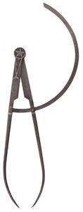 Unmarked: Early Hand Forged Outside Calipers