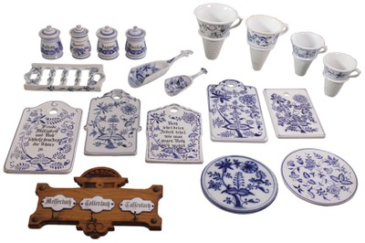 Assorted Makers: Lot Of Onion Ware Kitchen Accessories