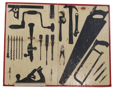 Shapleigh Hardware Company, St. Louis, Missouri: "Diamond Edge" Tool Mounting Stand