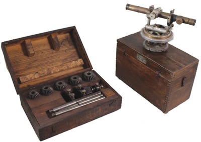 Bostrom-Brady Manufacturing Company, Atlanta, Georgia, No. MODEL 5: Farmer's Boxed "Dumpy" Level