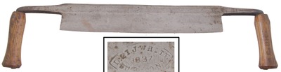 L. & I.J. White, Buffalo, New York: Massive Mast Mkr's Draw Knife