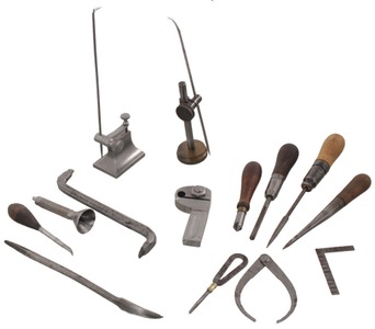 Assorted Makers: Coll. Of C'man Made Machinists' Tools
