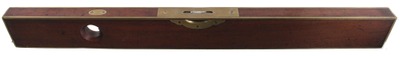 Stratton Brothers, Greenfield, Massachusetts, No. 3: Early Unbound Mahogany Level